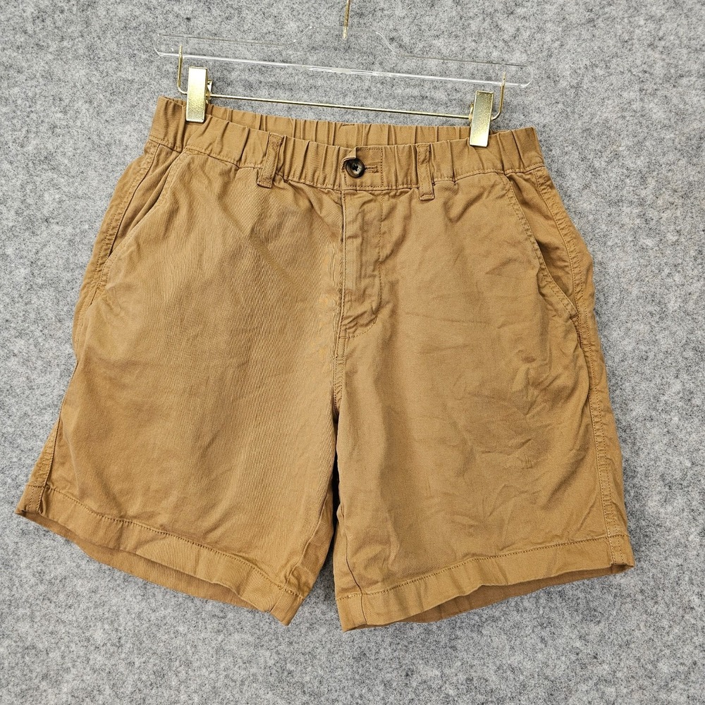 Bear bottom Chino Shorts Mens Small Khaki Tan Coastal Prep Beach Normcore 28/6.5